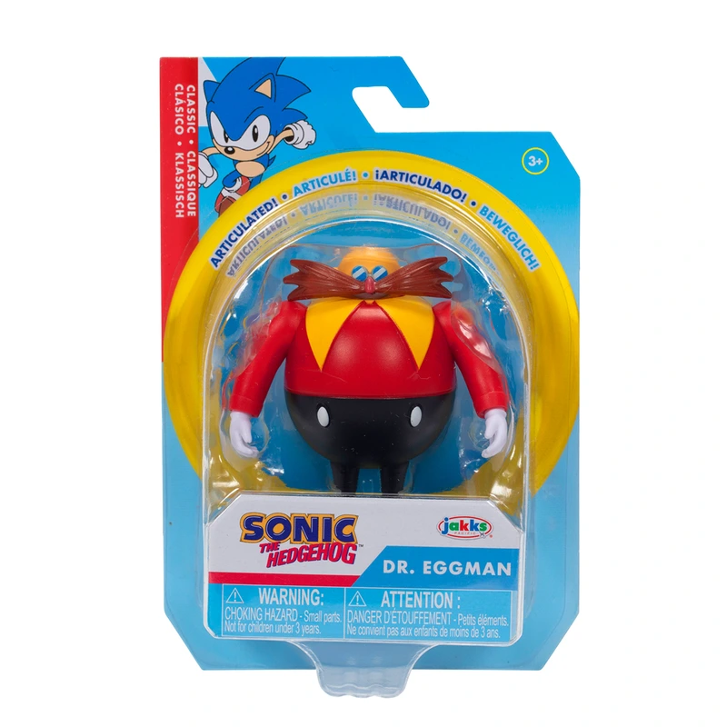 Ігрова фігурка з артикуляцією SONIC THE HEDGEHOG - КЛАСИЧНИЙ ДОКТОР ЕГГМАН (6 cm) — Sonic