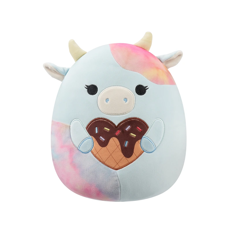 М'яка іграшка SQUISHMALLOWS – КОРІВКА КАЄДІЯ (19 cm) — Squishmallows