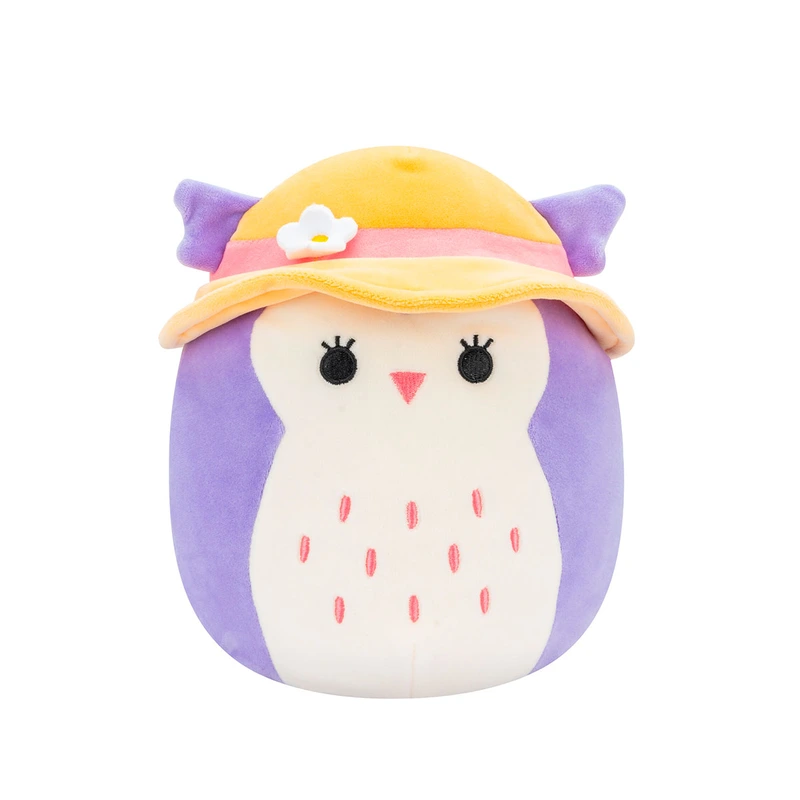 М'яка іграшка SQUISHMALLOWS – СОВА ХОЛЛІ (19 cm) — Squishmallows