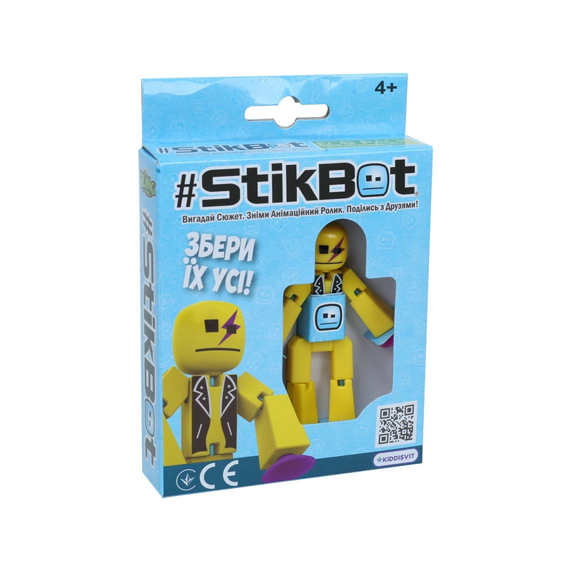Фігурка для анімаційної творчості STIKBOT (Рокер) — StikBot