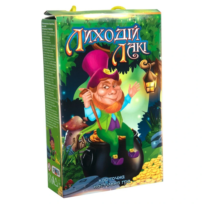 Карткова гра "Лиходій Лакі" 30605ST 110 карток, інструкція