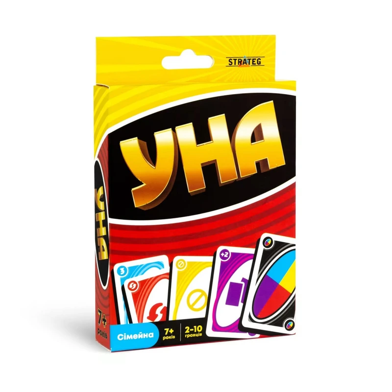 Карткова настільна гра «УНА classic» 30447 українською мовою — Strateg