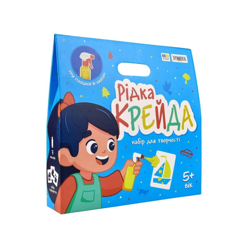 Набір для творчості "Рідка крейда" 30925 пляшки з сумішшю — Strateg