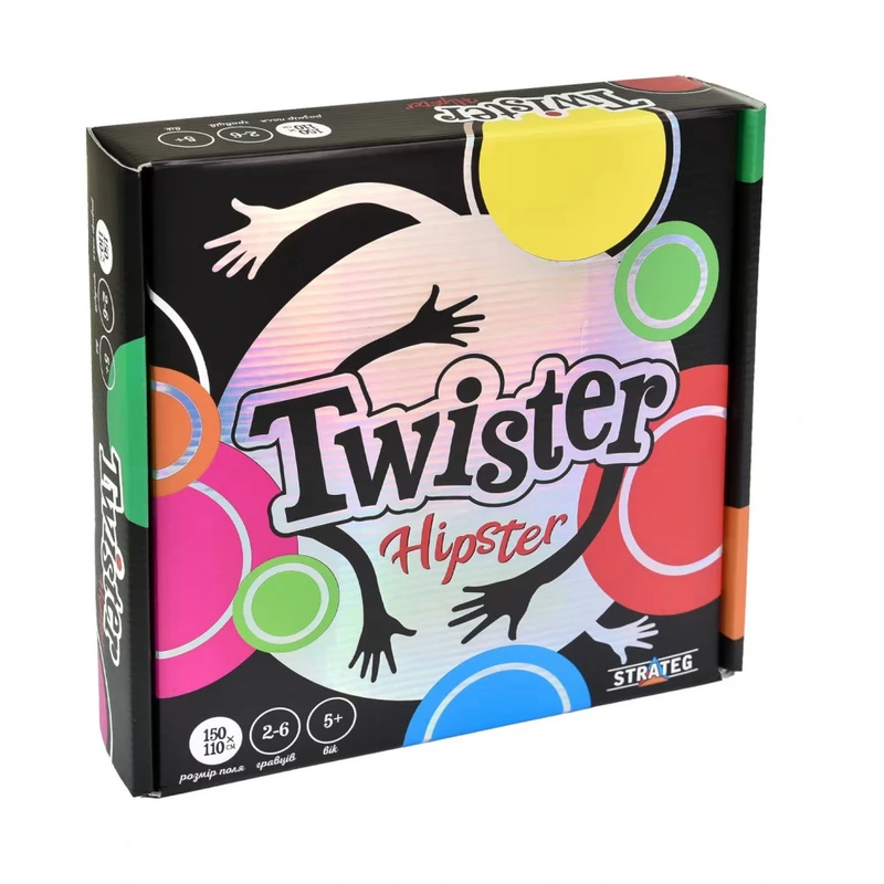 Розважальна гра «Twister-hipster» 30628 — Strateg