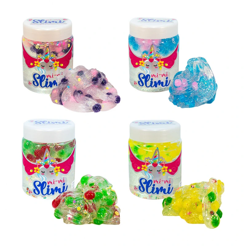 Слайм "Mi-mi Slimi - з помпонами" 71815 (укр.) 0,250 кг — Strateg