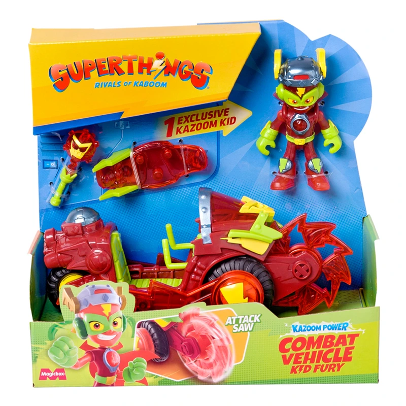 Ігровий набір SUPERTHINGS серії "Combat Vehicles" - КІД Ф'ЮРІ