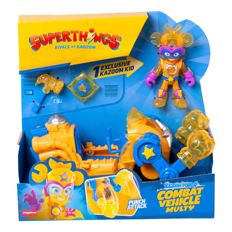 Ігровий набір SUPERTHINGS серії "Combat Vehicles" - МУЛЬТИ-МАШИНА