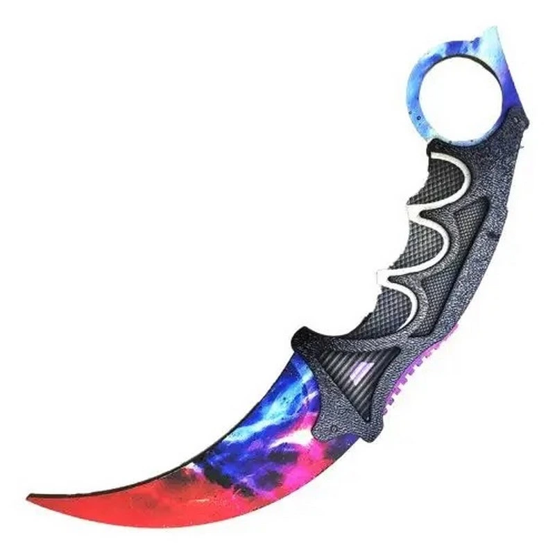 Дерев'яний сувенірний ніж "КЕРАМБІТ ТУМАН" KAR-NE — Сувенір-декор