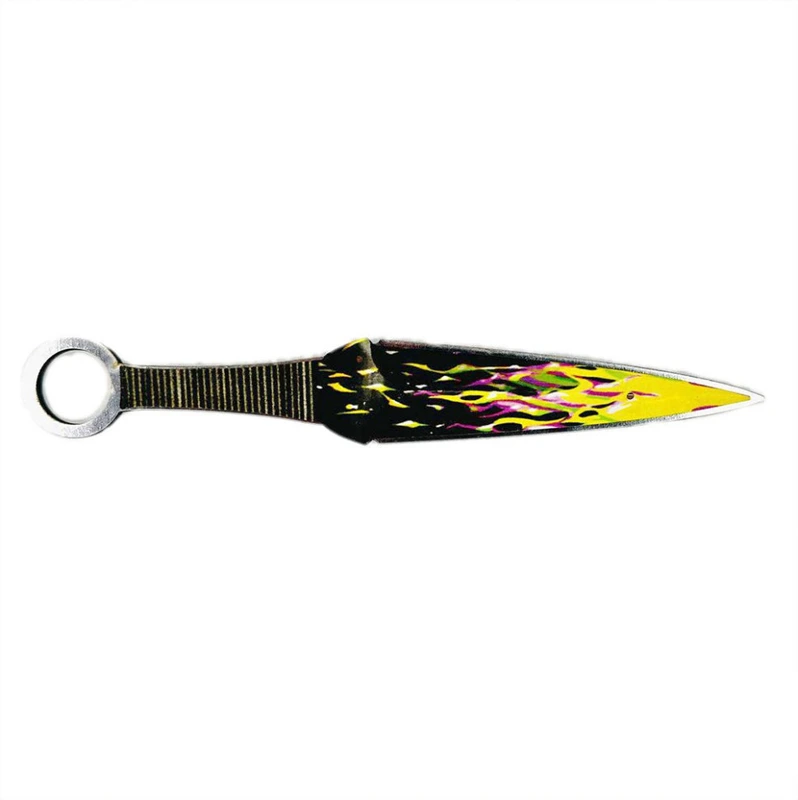 Дерев'яний сувенірний ніж «КУНАІ RADIATION» KUN-Ra — Сувенір-декор