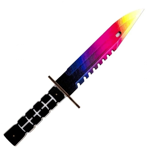Дерев'яний сувенірний ніж "M9 Bayonet Twilight" M9-TW — Сувенір-декор
