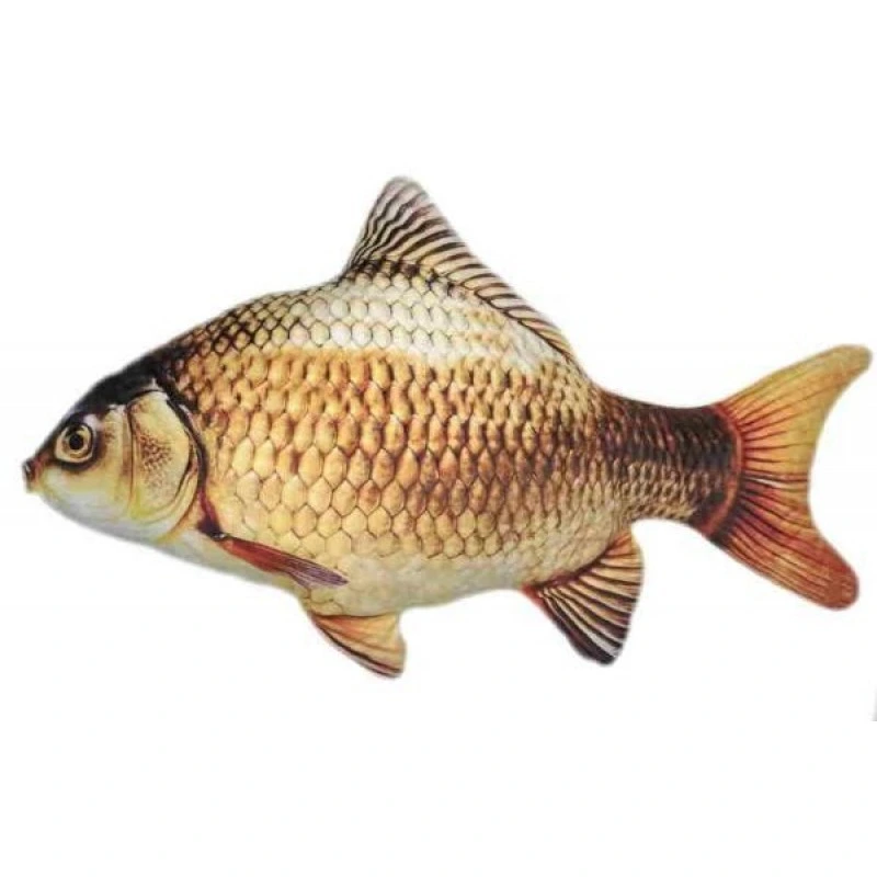 Дитяча м’яконабивна іграшка "Карась" K-G-70, 70 см — Сувенір-декор