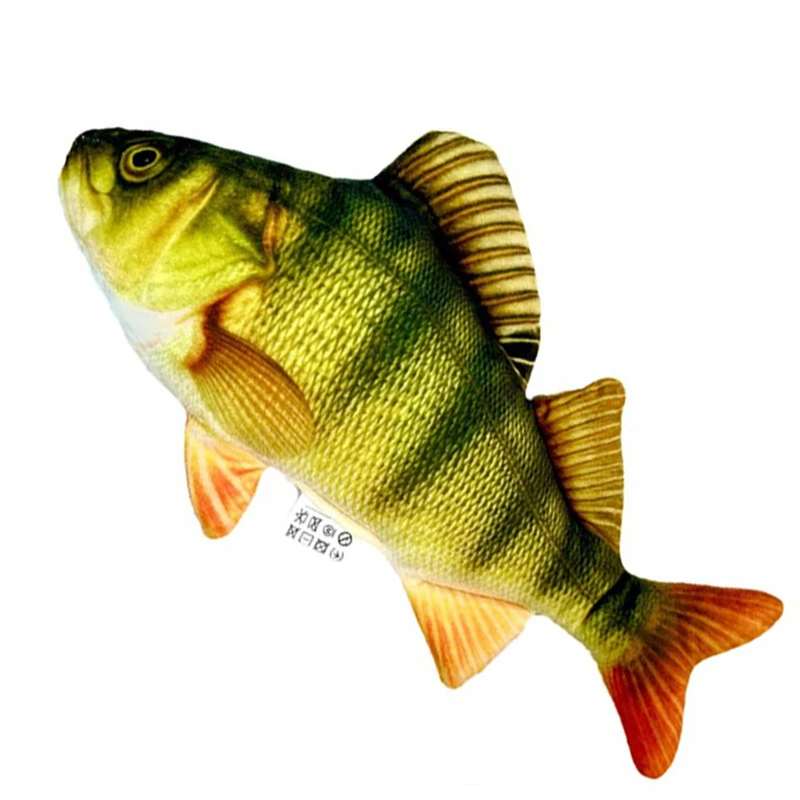 Іграшка м'яконабивна "Окунь" ОК-40 розмір 37 см — Сувенір-декор