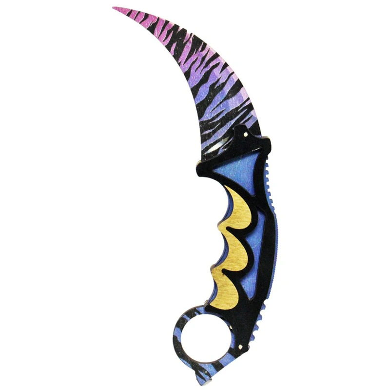 Ніж дерев'яний сувенірний "SO-2 КЕРАМБІТ YEAR of The TIGER, РІК ТИГРУ" SO2CARYT — Сувенір-декор