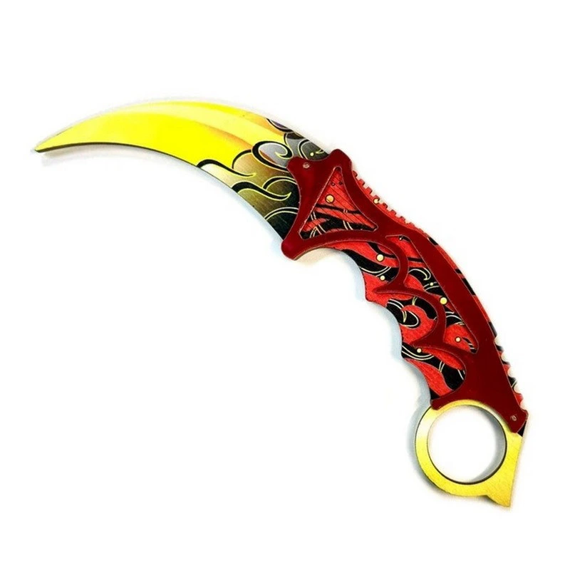 Сувенірний дерев'яний ніж "КЕРАМБІТ VERMILION" KAR-VE — Сувенір-декор