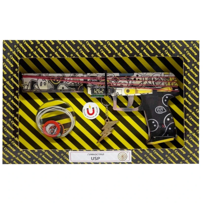 Збірна модель гумомета "USP Ghost" USP-GH — Сувенір-декор
