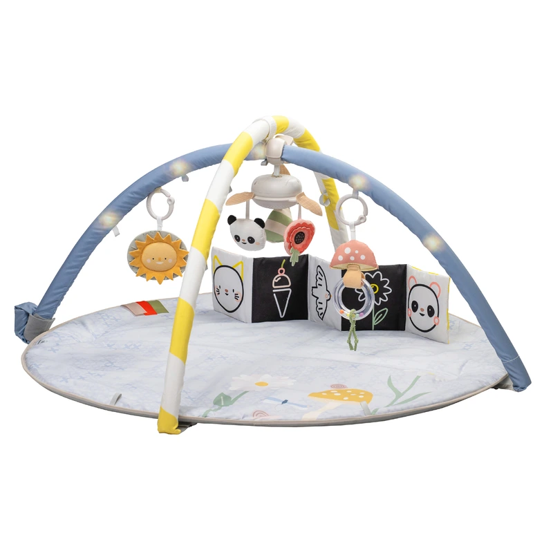 Музичний килимок з дугами, що розвиває, колекції "Квітуча фантазія" – СОНЯЧНІ НОТИ — Taf Toys