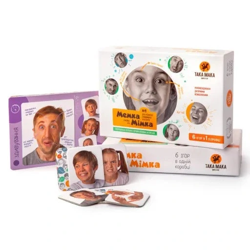 Настільна гра "Мемка Мімка 2" 960094 для компанії — Така Мака
