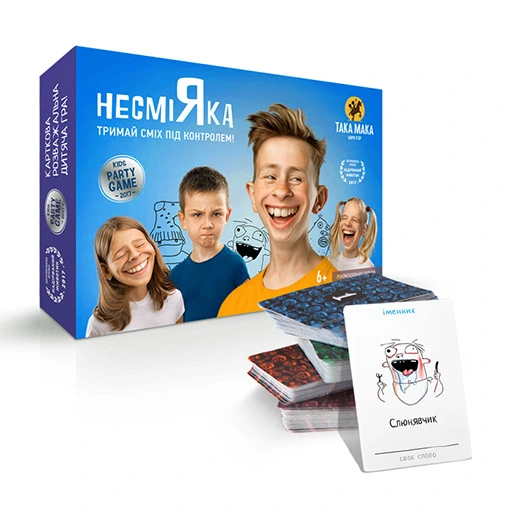 Настільна гра "Несміяка" Дитяча 960018 — Така Мака