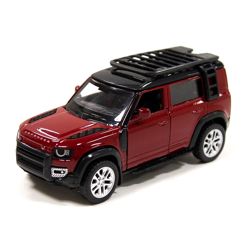 Автомодель - LAND ROVER DEFENDER 110 (червоний) — TechnoDrive