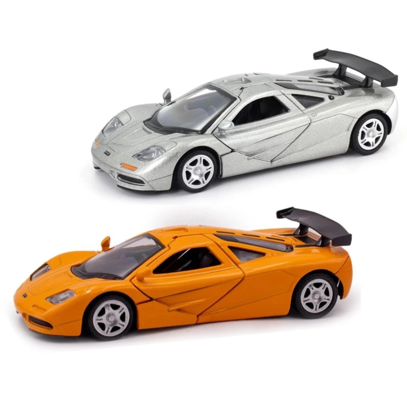 Автомодель - MCLAREN F1 1992 (сірий, помаранчевий) — TechnoDrive
