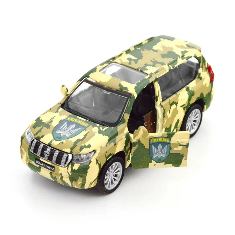 Автомодель серії "Шеврони Героїв" - TOYOTA LAND CRUISER PRADO - "ПТАХИ МАДЯРА"