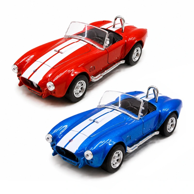 Автомодель – SHELBY COBRA 427 SC 1965 (червоний, синій) — TechnoDrive