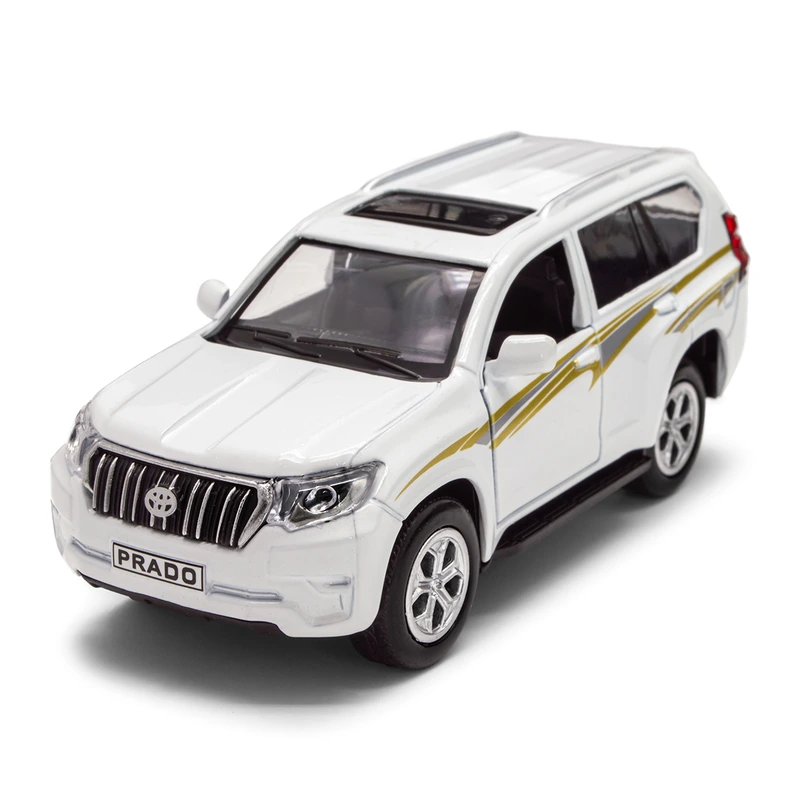 Автомодель - TOYOTA PRADO (білий)