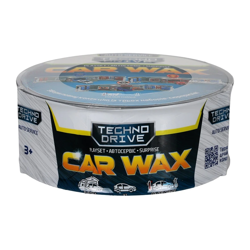 Ігровий набір "Car Wax - Автосервіс з мінімоделлю" SK-112LKS, зміна кольору, в асортименті — TechnoDrive