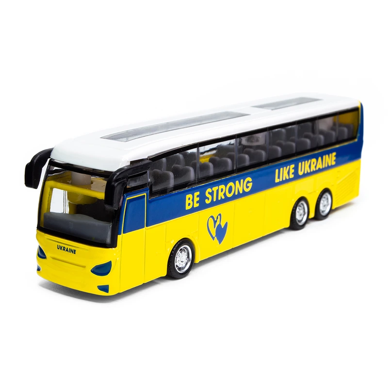 Модель – АВТОБУС ЕКСКУРСІЙНИЙ УКРАЇНА (в пласт. боксі) — TechnoDrive