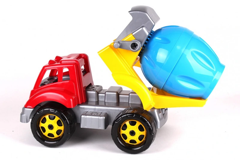 Іграшкова машина Бетонозмішувач 3718TXK з рухомими деталями — Технок