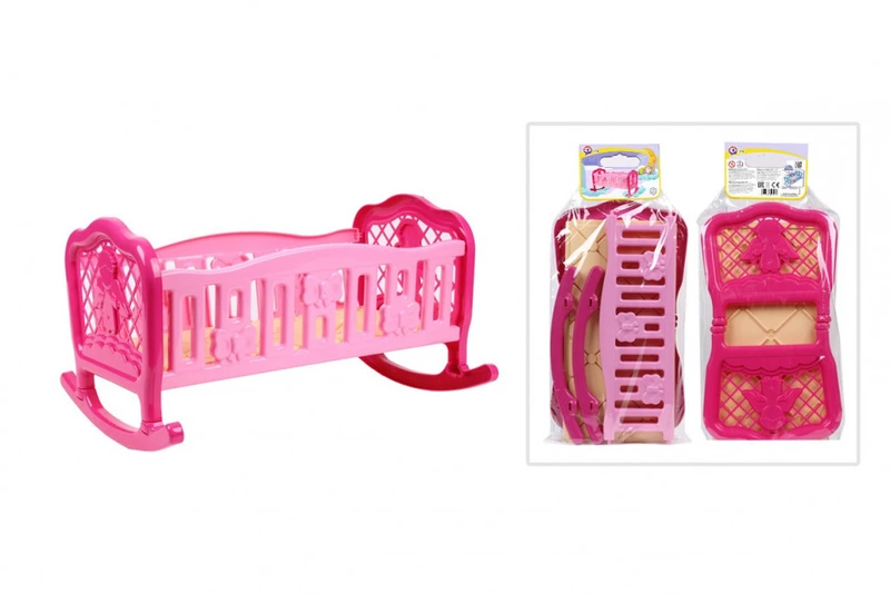 Ліжечко колиска для ляльки 4531TXK пластикова — Технок