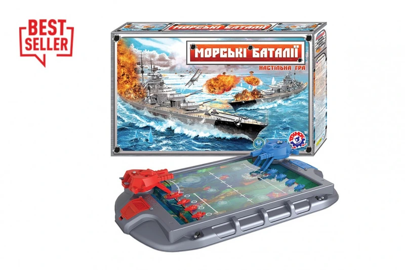 Настільна гра "Морські Баталії" 1110TXK від 5 років — Технок