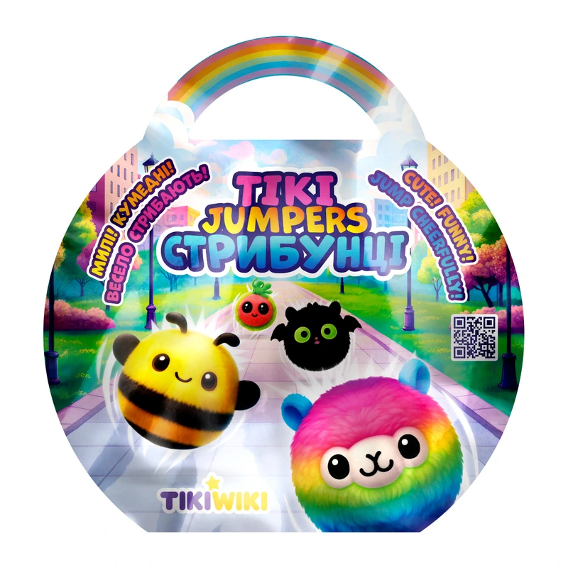 Іграшка-сюрприз "TIKI стрибунці" Tiki Wiki BB2025 в асортименті — Tiki Wiki