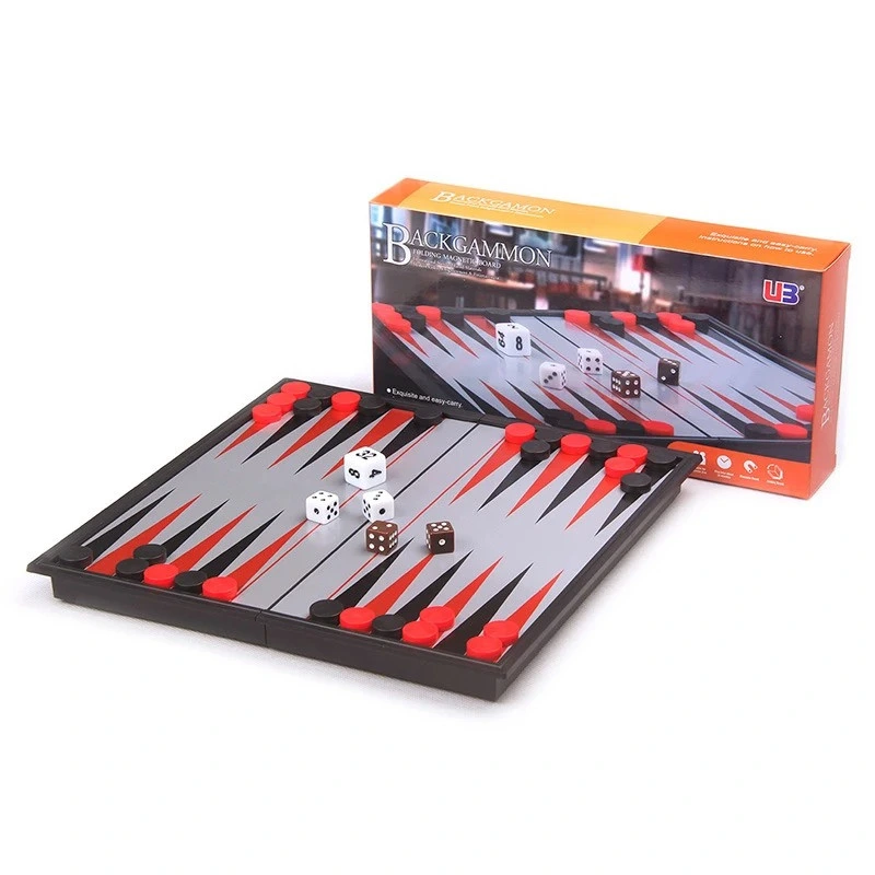 Нарди магнітні Magnetic Folding Backgammon 3820UB (RL-KBK) — UB