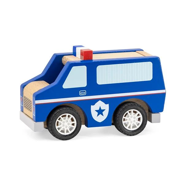 Дерев'яна машинка Viga Toys Поліцейська (44513) — Viga Toys