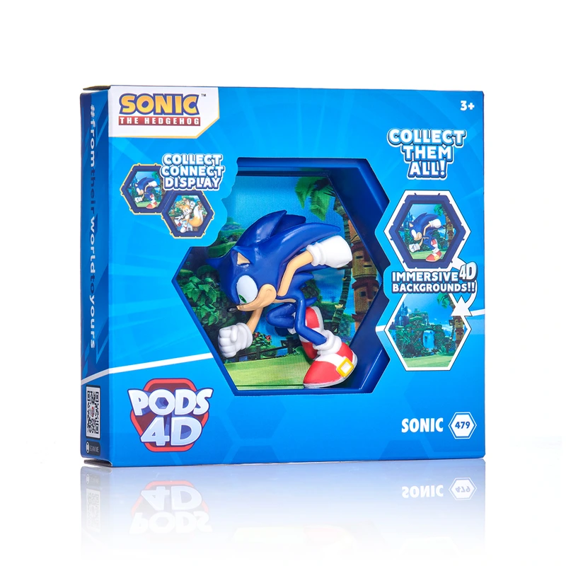 Колекційна фігурка WOW! PODS 4D серії "Сонік" - СОНІК (10 cm) — WOW! PODS