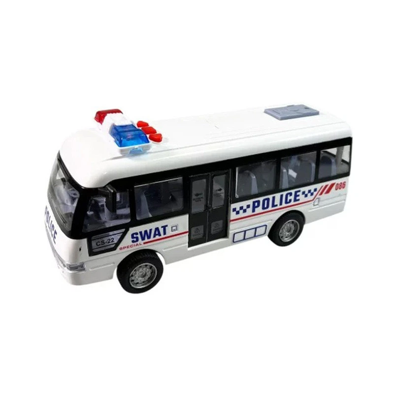 Дитячий інерційний автобус YM-9906F(White) 19х6,5х8 см — YG Toys