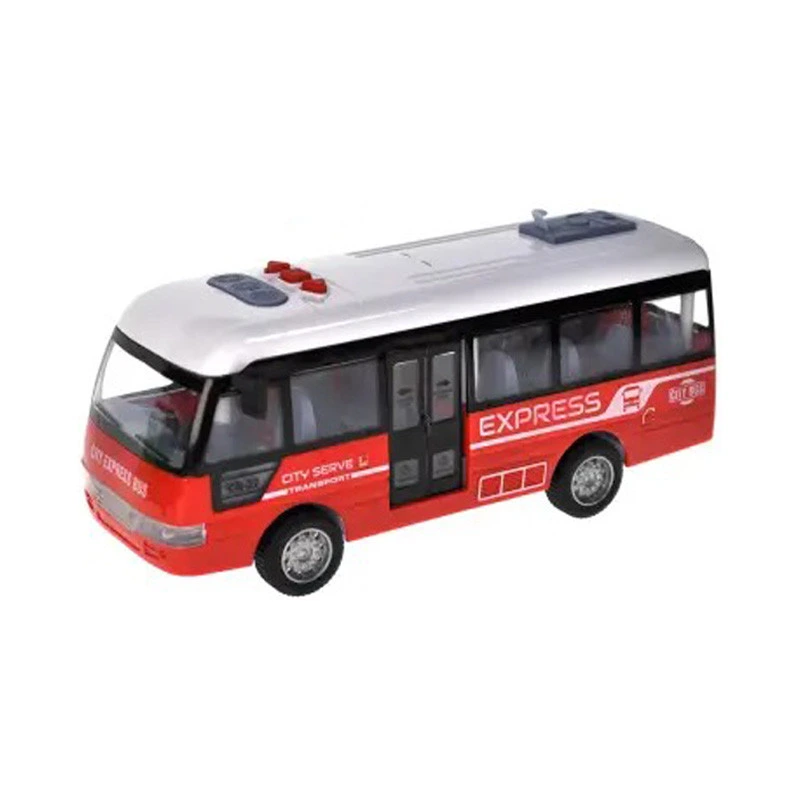 Дитячий інерційний автобус YM-9907F(Red) 19х6,5х8 см — YG Toys