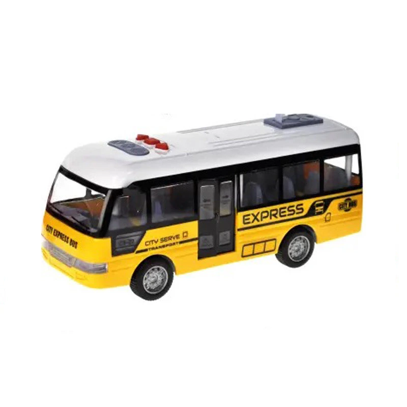 Дитячий інерційний автобус YM-9907F(Yellow) 19х6,5х8 см — YG Toys