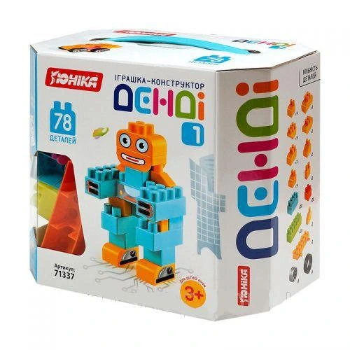 Дитячий конструктор "ДЕНДІ" - 1 71337, 78 деталей — ЮНІКА