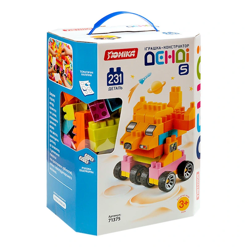 Дитячий конструктор "ДЕНДІ" - 5 коробка 71375, 231 деталь — ЮНІКА