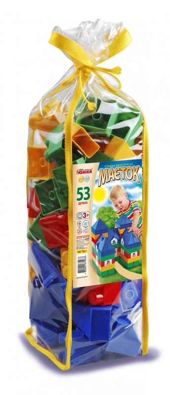 Дитячий конструктор Маєток 71078, 53 великі деталі — ЮНІКА