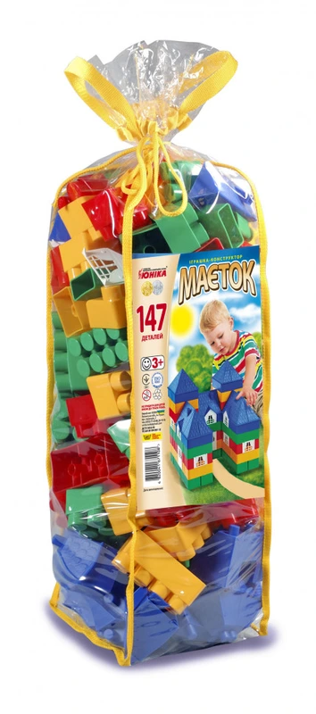 Дитячий конструктор Маєток 71108, 147 великих деталей — ЮНІКА