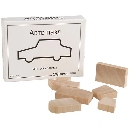 Міні головоломка Авто Пазл Заморочка 5027 дерев'яна — Заморочка