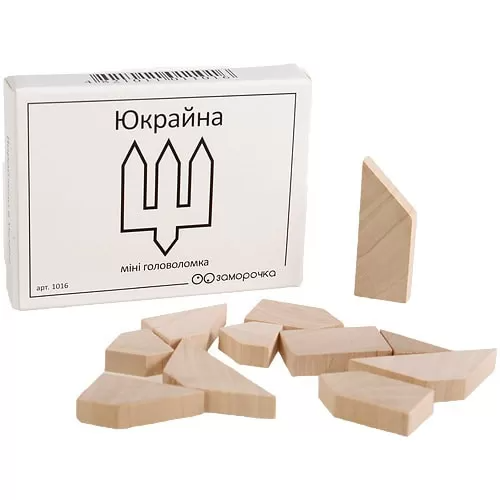 Міні головоломка Юкрайна Заморочка 5026 дерев'яна — Заморочка
