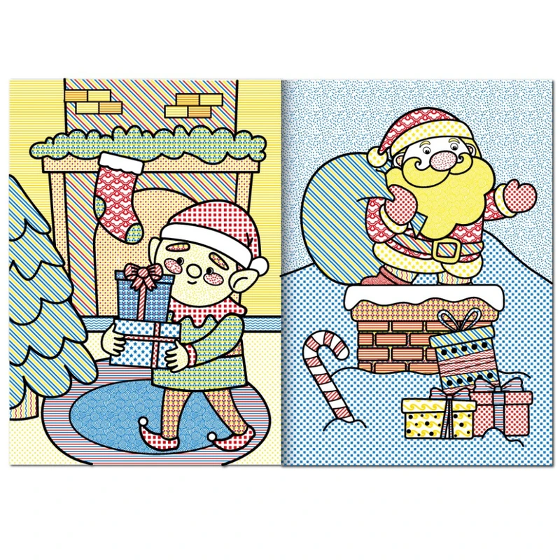 Дитяча аква-розмальовка з водним маркером "Hello Christmas" НТ-43-02