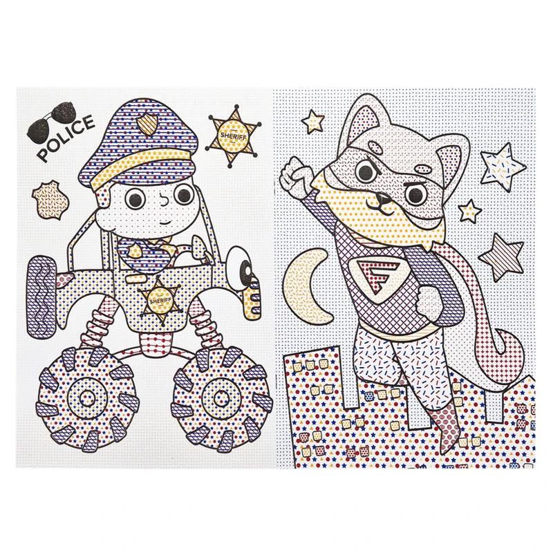 Зошит для малювання водою "Magic water" Для хлопчиків НТ-09-06 з водним маркером