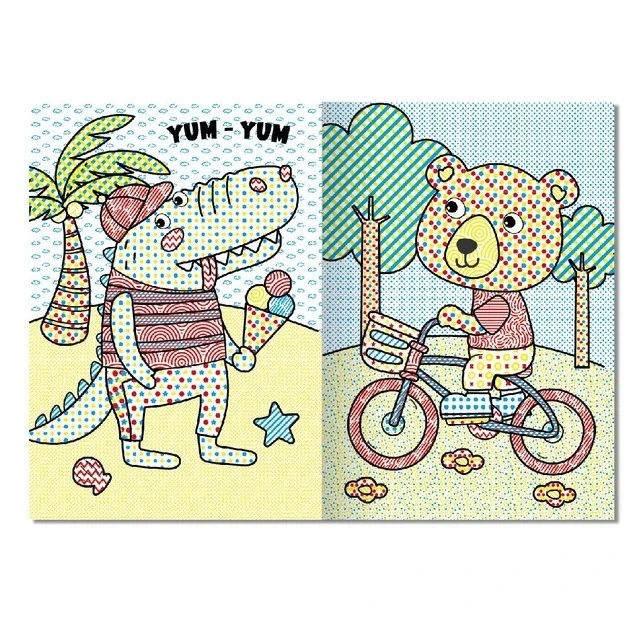 Зошит для малювання водою "Magic water" Тварини НТ-09-08 з водяним маркером