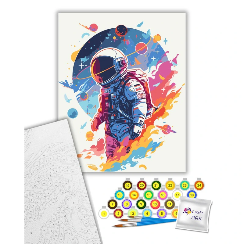 Картина за номерами "Космічний дослідник" 16511-AC 40х50 см