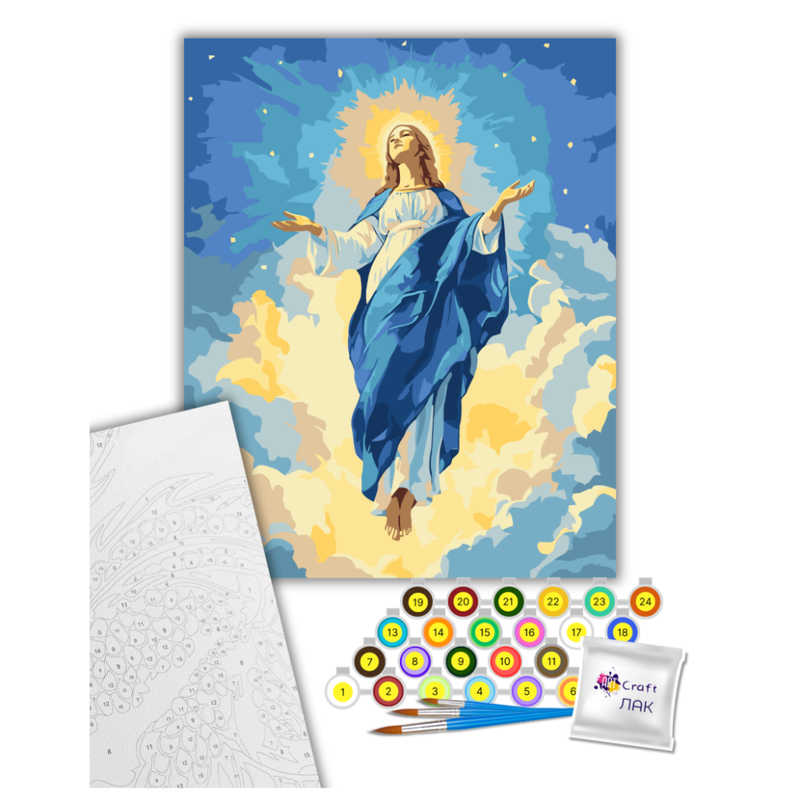 Картина за номерами "Вознесення" Art Craft 10172-AC 40х50 см